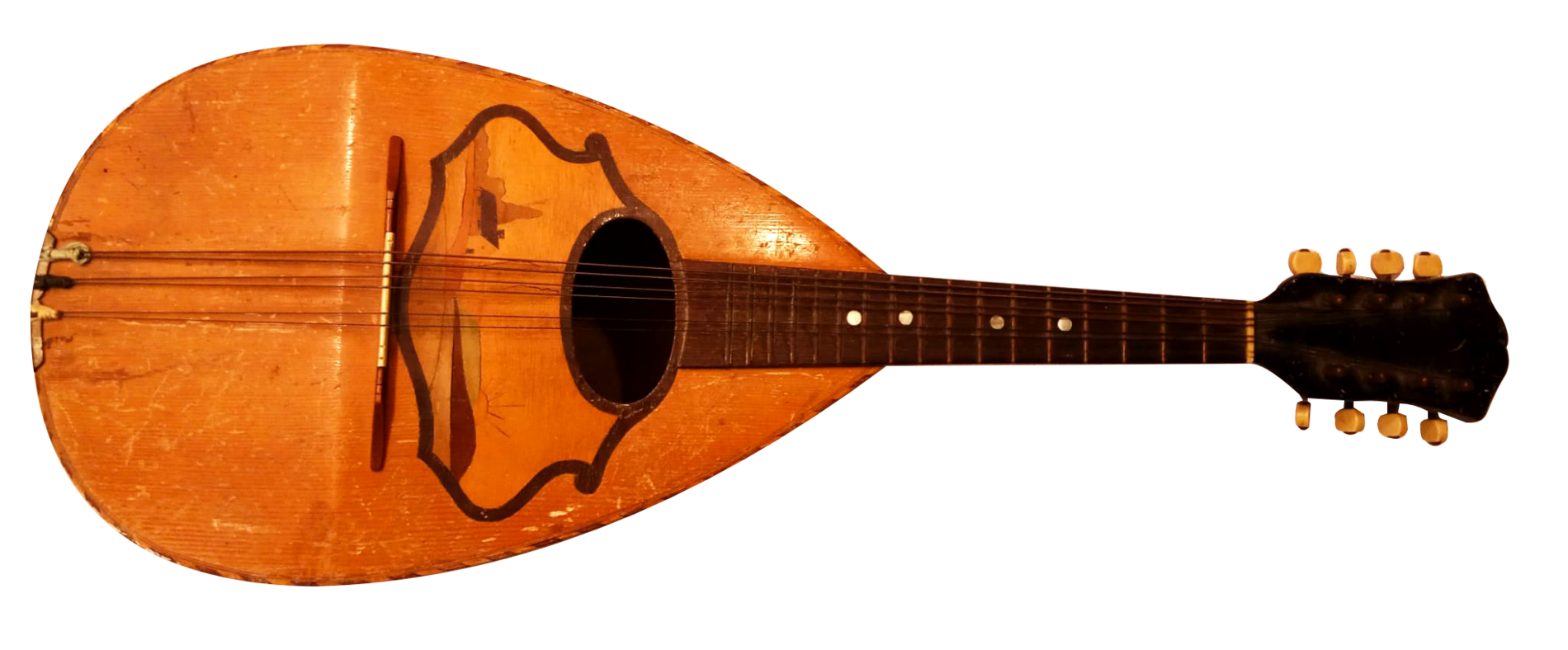 Photograph of a mandolin